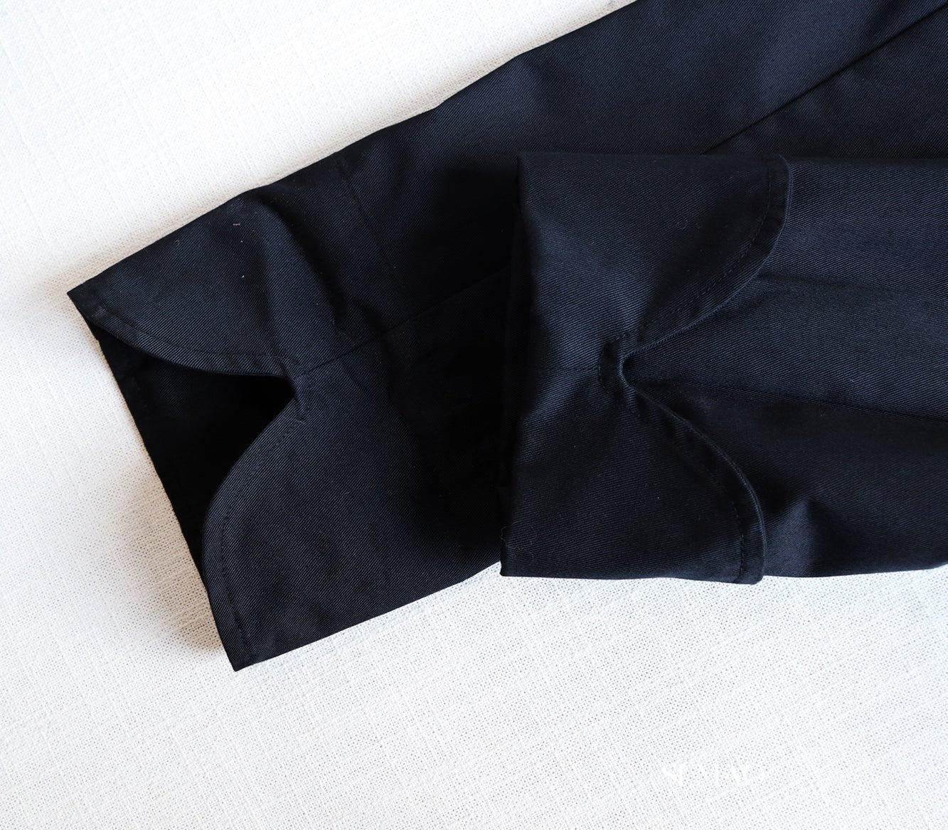 黑橘撞色成套廚師服