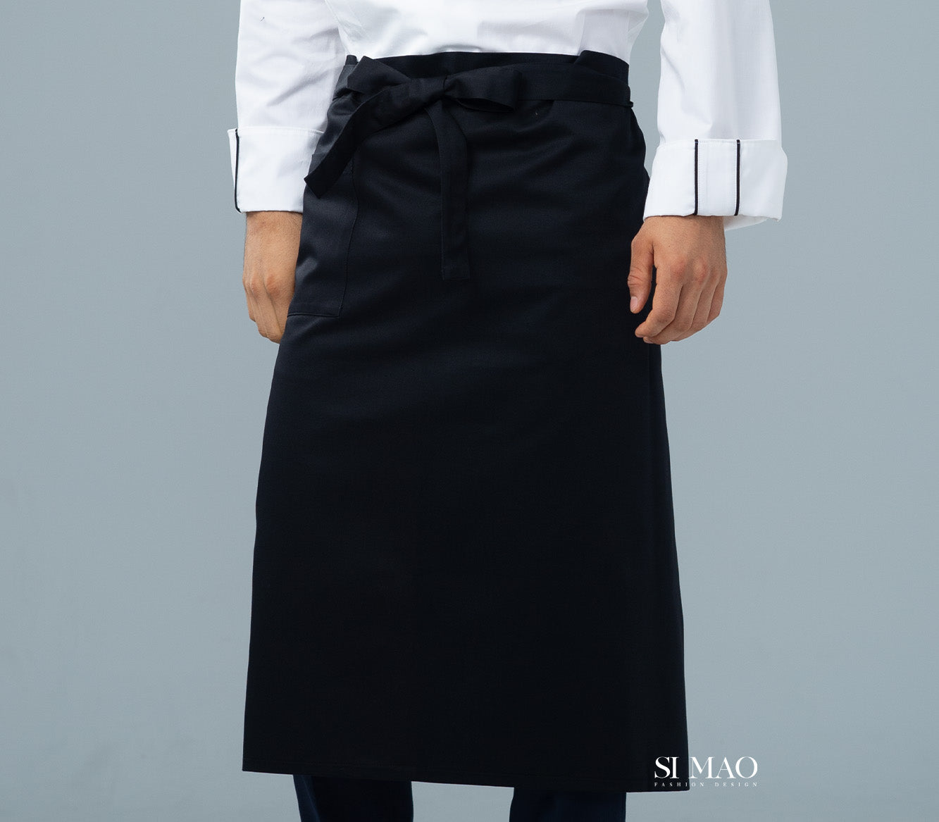 新銳黑白成套廚師服