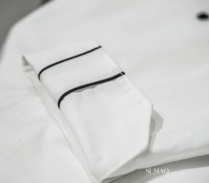 新銳白色廚師服