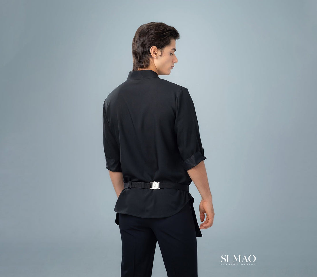 全黑層次外場服