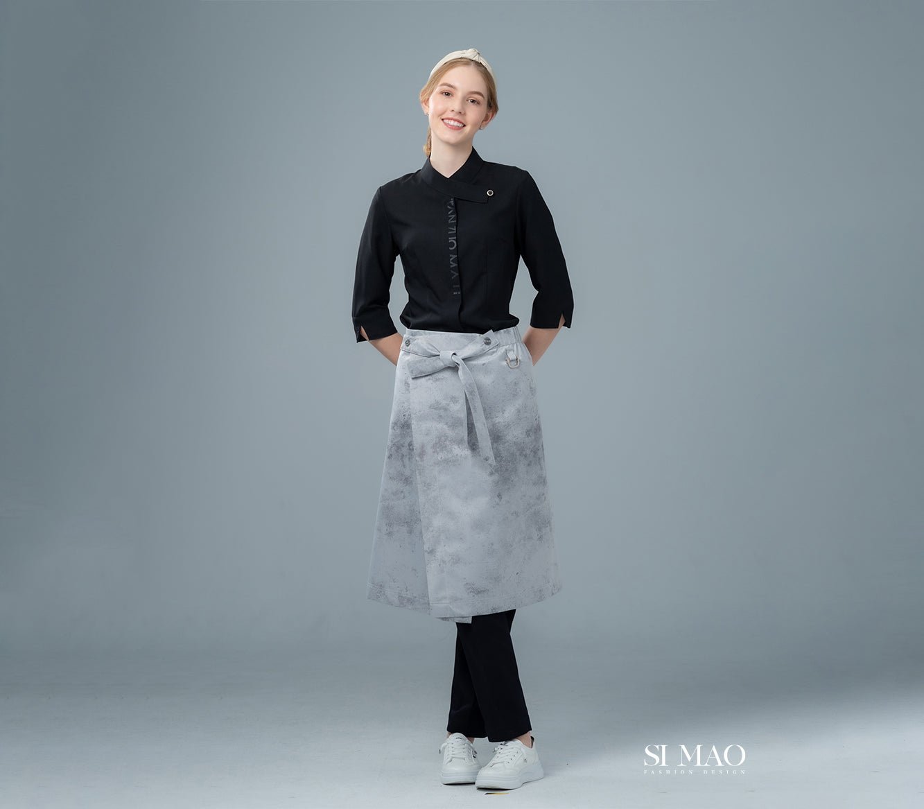 全黑層次外場服